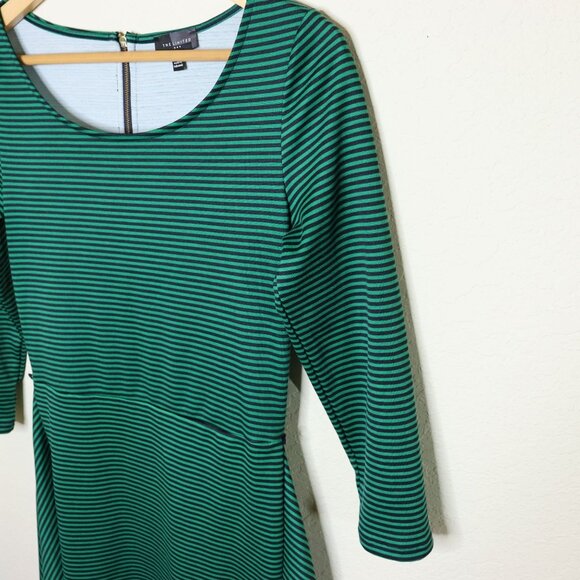The Limited Striped Dress Womens XS Green Navy Y2K - Picture 4 of 7